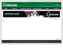 Tablet Screenshot of galliumwax.shop.multilingualcart.com
